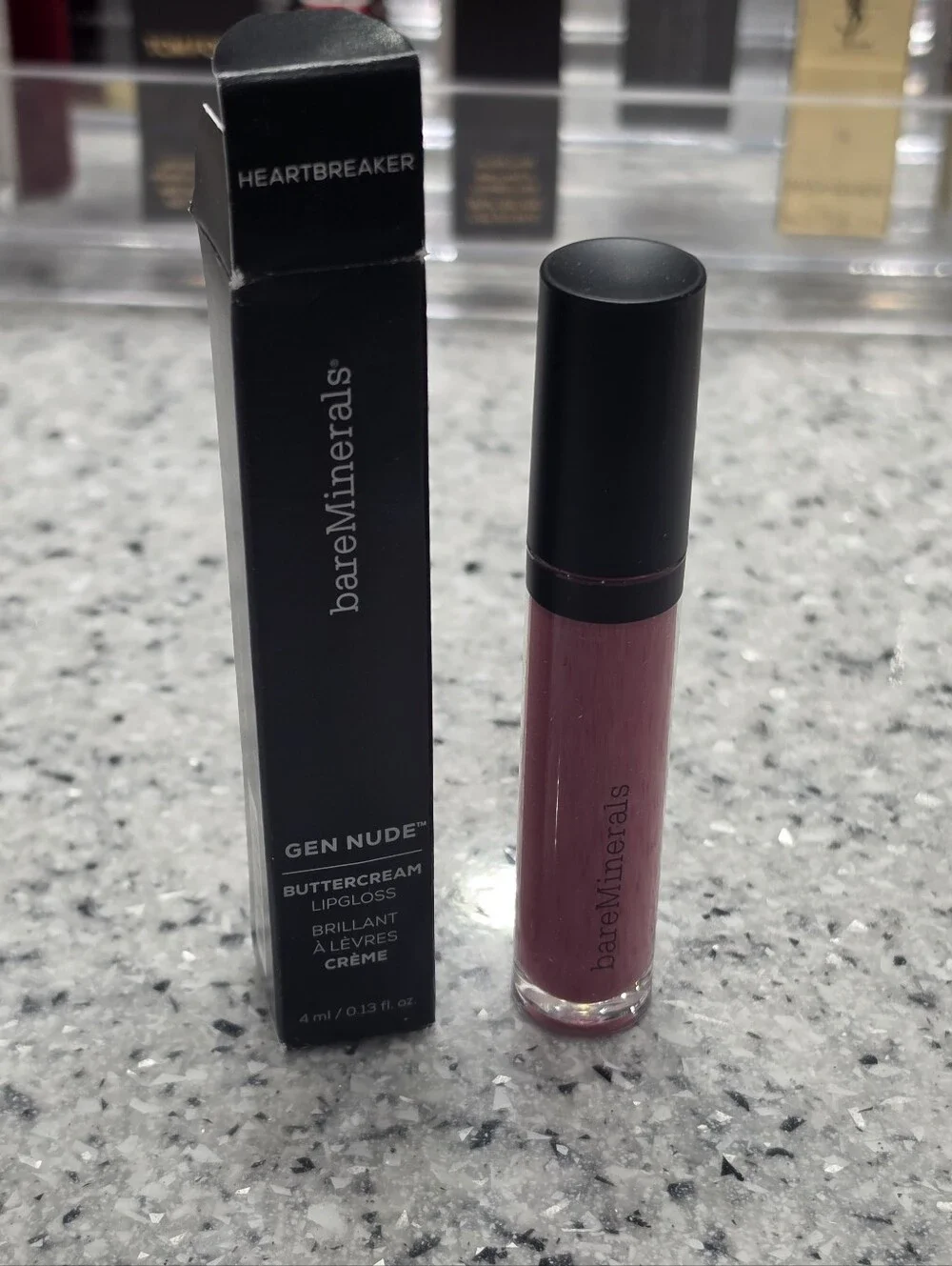 bareMinerals Gen Nude Buttercream Lipgloss - Heartbreaker Pink